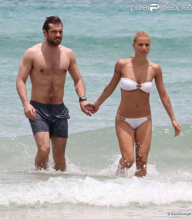 Michelle Hunziker couple