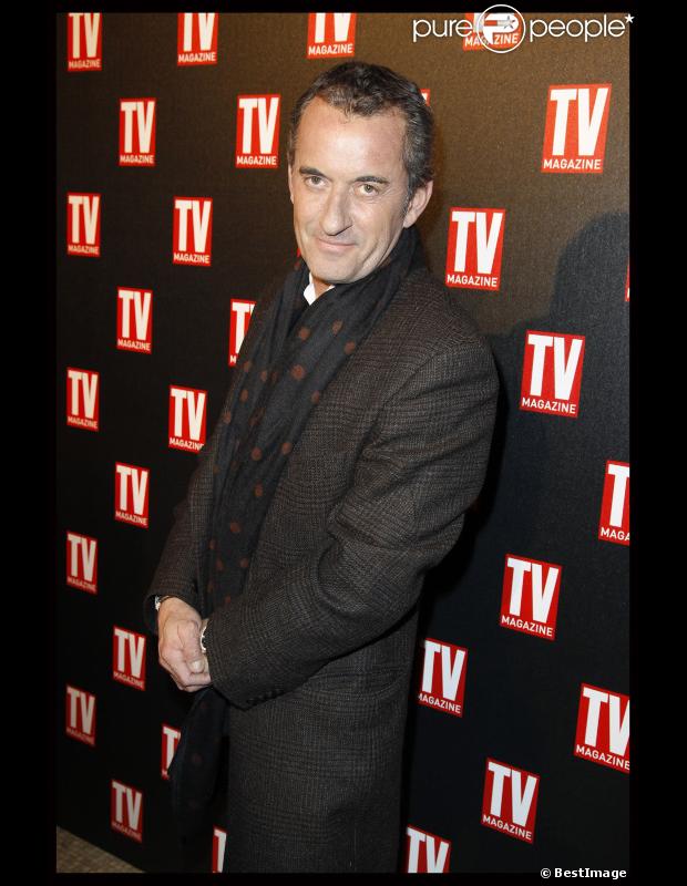 Christophe Dechavanne au Plaza à Paris en février 2012