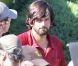 Nouvelle allure pour Ashton Kutcher sur le tournage de  Jobs , le 13 juin 2012 à Los Angeles.