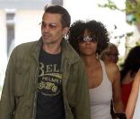 Halle Berry et son fiancé Olivier Martinez à Malibu le 26 mai 2012