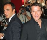 Nikos Aliagas et Benjamin Castaldi en août 2007