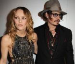 Vanessa Paradis et Johnny Depp en mai 2010 à Cannes.