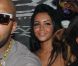 Flo Rida avec Ayem d' Hollywood Girls  et  Nabilla des Anges de la télé-réalité 4  au  Palais-Maillot  le 28 juin 2012 à Paris