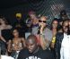 Flo Rida en compagnie d'Ayem d' Hollywood Girls  et de  Nabilla des Anges de la télé-réalité 4  au  Palais-Maillot  le 28 juin 2012 à Paris