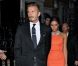 David et Victoria Beckham se rendent dans la boutique Roland Mouret dans le quartier de Mayfair pour l'anniversaire de Simon Fuller. Londres, le 9 juillet 2012.