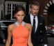 David et Victoria Beckham se rendent dans la boutique Roland Mouret dans le quartier de Mayfair pour l'anniversaire de Simon Fuller. Londres, le 9 juillet 2012.