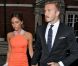 David et Victoria Beckham se rendent dans la boutique Roland Mouret dans le quartier de Mayfair pour l'anniversaire de Simon Fuller. Londres, le 9 juillet 2012.
