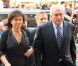Dominique Strauss-Kahn et Anne Sinclair le 23 août 2011 à New York