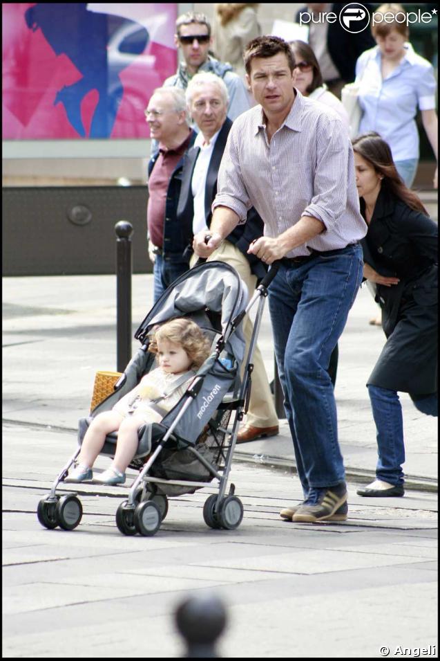 Jason Bateman, son épouse Amanda Anka, et leur fille Francesca