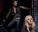 Lara Stone, Janis Ancens (au fond) et Myles Crosby (au second plan) posent devant l'objectif de Steven Klein pour la campagne automne-hiver 2012-2013 de Calvin Klein Jeans.