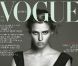 Lara Stone en couverture de l'édition des seize ans du magazine Vogue Korea. Août 2012.