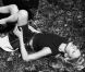 Lara Stone shootée par Mert &amp; Marcus pour la campagne automne-hiver 2012-2013 de Calvin Klein Collection.