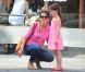 Katie Holmes et Suri Cruise le 15 juillet 2012 à New York