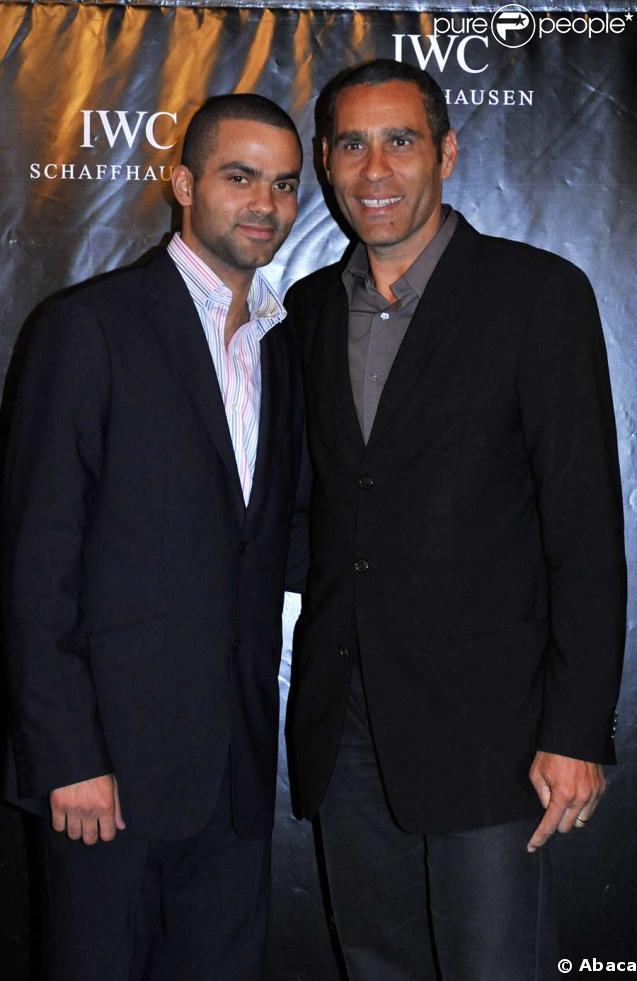Tony Parker et Richard Dacoury