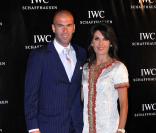 Zinédine Zidane et sa femme Véronique
