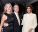 Sharon Stone avec l'ex Secrétaire d'Etat à la Défense, William Cohen et sa femme le 20 juillet 2012 à Washington pour un évènement caritatif en faveur de l'amfAR