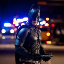 Christian Bale dans <em>The Dark Knight Rises</em> en salles le 25 juillet.