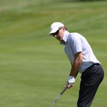 Laurent Blanc. Jeudi 26 juillet 2012, en marge du premier jour de compétition à l'Evian Masters, se tenait le tournoi pro-am Rolex auquel nombre de personnalités sont conviées.
