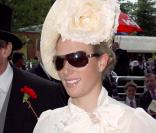 Zara Phillips et son nouveau chapeau