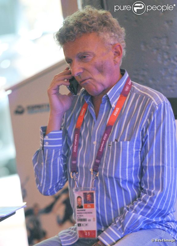 Nelson Monfort, à Londres, le 2 août 2012.