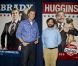 Will Ferrell et Zach Galifianakis en promo du film Moi, député à Washington le 31 juillet 2012