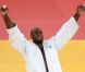 Teddy Riner savoure avec sa famille, ses fans et ses amis son titre olympique obtenu lors des Jeux olympiques de Londres le 3 août 2012