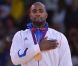 Teddy Riner savoure avec sa famille, ses fans et ses amis son titre olympique obtenu lors des Jeux olympiques de Londres le 3 août 2012