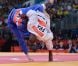 Teddy Riner savoure avec sa famille, ses fans et ses amis son titre olympique obtenu lors des Jeux olympiques de Londres le 3 août 2012 après avoir battu le Russe Alexander Mikhaïline