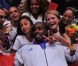 Teddy Riner savoure avec sa famille, ses fans et ses amis son titre olympique obtenu lors des Jeux olympiques de Londres le 3 août 2012