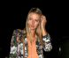 Maria Sharapova heureuse après avoir célébré sa médaille d'argent chez Zuma à Londres le 4 août 2012