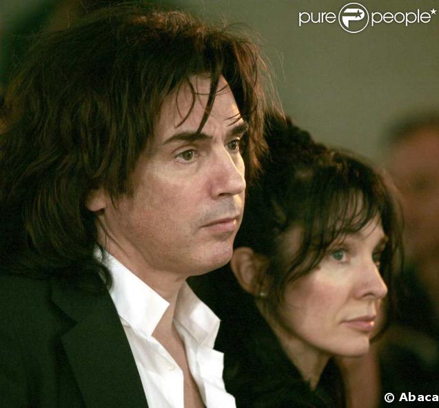 Anne Parillaud t son compagnon le musicien Jean-Michel Jarre