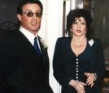 Sylvester Stallone et sa mère Jacqueline 'Jaqui' Stallone en 1998