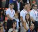 Le prince Carl Philip de Suède et son beau-frère le prince Daniel lors des Jeux olympiques de Londres 2012.