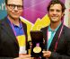 Le prince Carl Philip de Suède et son beau-frère le prince Daniel lors des Jeux olympiques de Londres 2012.