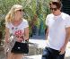 Kirsten Dunst et Garrett Hedlund à Los Angeles, le 11 août 2012.