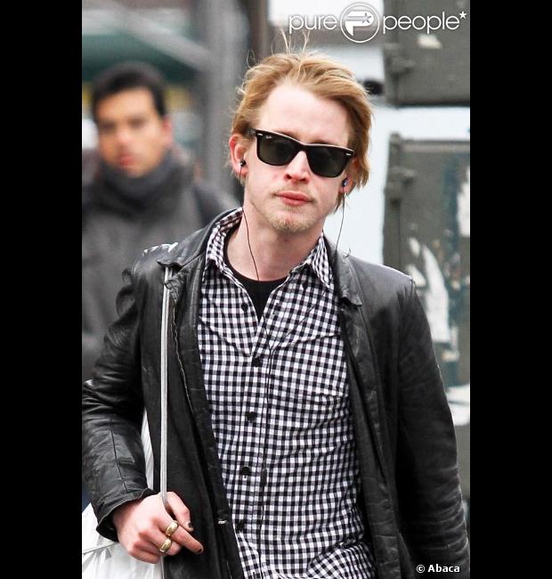 Macaulay Culkin le 15 janvier 2011 à New York