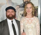 Zach Galifianakis et Quinn Lundberg en octobre 2010