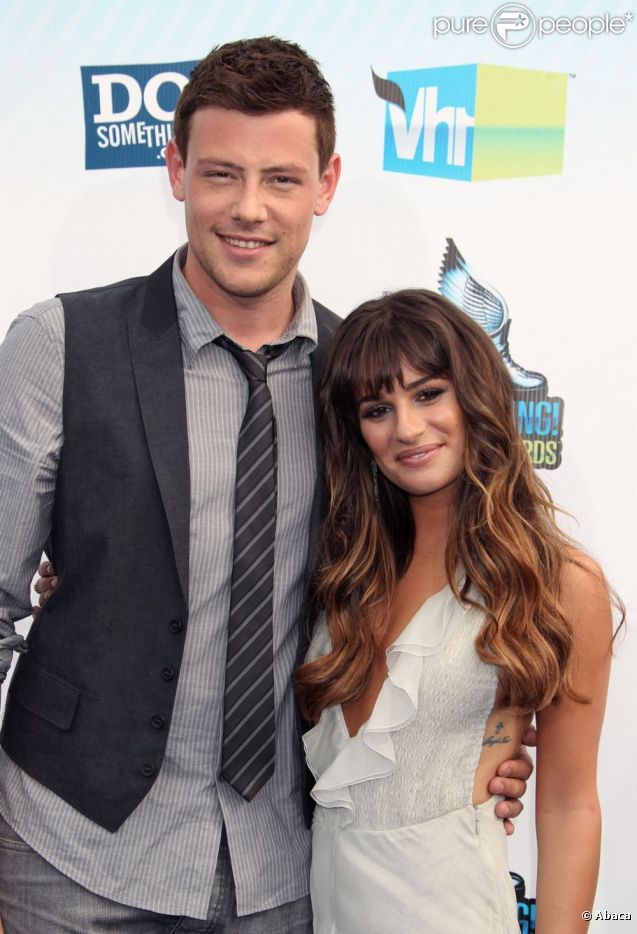 Lea+michele+and+cory+monteith