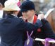 Zara Phillips et Mike Tindall lors de leur mariage le 30 juillet 2011 à Edimbourg.