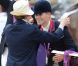 Zara Phillips médaillée d'argent aux JO de Londres le 31 juillet 2012. C'est sa mère la princesse Anne qui l'a décorée.