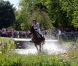 Zara Phillips sur High Kingdom lors des JO de Londres 2012, où elle a décroché la médaille d'argent du concours complet par équipes.