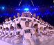  Imagine  et John Lennon durant la cérémonie de clôture des Jeux olympiques, à Londres, le 12 août 2012.