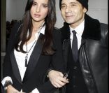 Jean-Luc Delarue et Anissa Khel, en janvier 2012 à Paris.