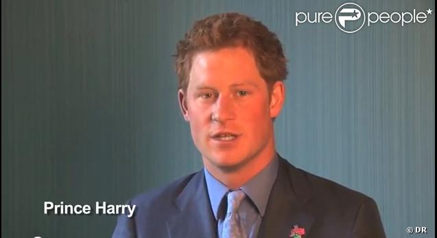 Message du prince Harry publié le 24 août 2012 sur la Royal Channel concernant les Jeux paralympiques de Londres 2012 qui s'ouvrent le 29 août.