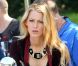 Blake Lively et Penn Badgley tournent la sixième saison de Gossip Girl à New York, le 28 août 2012