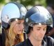 Blake Lively et Penn Badgley tournent la sixième saison de Gossip Girl à New York, le 28 août 2012