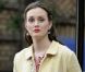 Leighton Meester lors de la sixième saison de Gossip Girl à New York, le 28 août 2012