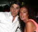 Tex et son épouse à l'occasion d'une soirée caritative pour l'association Les Puits du Désert, au domaine de Bertaud-Belieu, au coeur de presqu'île de Saint-Tropez, le 30 août 2012.