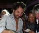 Edouard Baer à l'occasion d'une soirée caritative pour l'association Les Puits du Désert, au domaine de Bertaud-Belieu, au coeur de presqu'île de Saint-Tropez, le 30 août 2012.