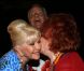 Massimo Gargia, Ivana Trump et Régine à l'occasion d'une soirée caritative pour l'association Les Puits du Désert, au domaine de Bertaud-Belieu, au coeur de presqu'île de Saint-Tropez, le 30 août 2012.
